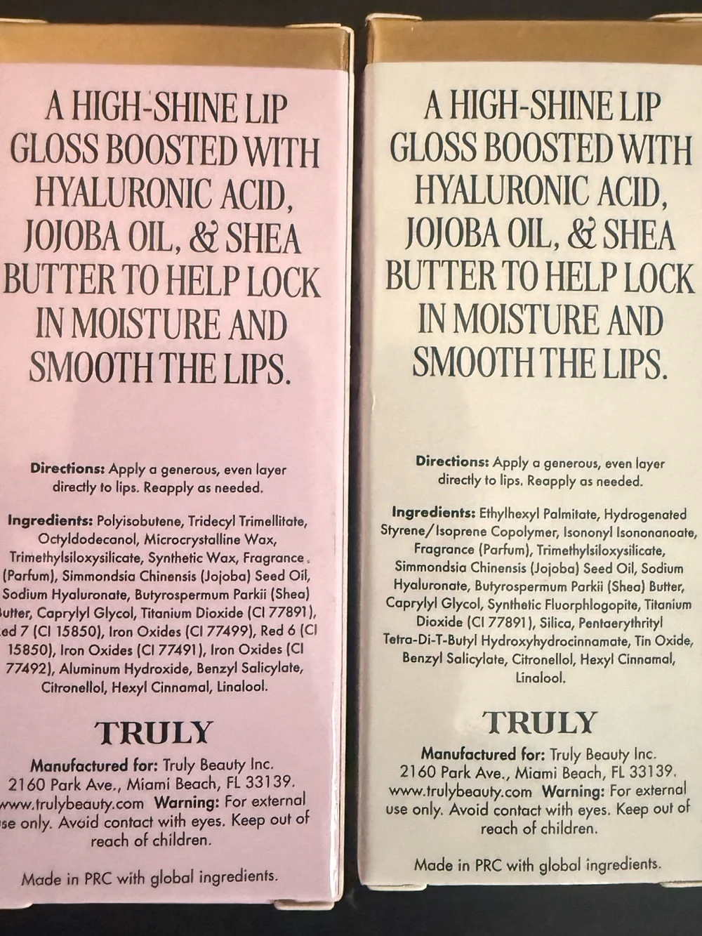 TRULY Hydrating Lip Gloss